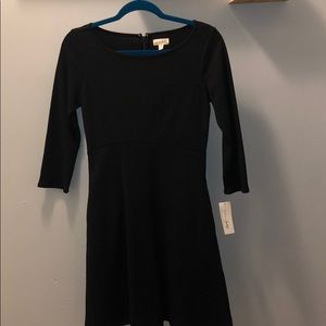 Maison Jules black quarter sleeve dress Size S
